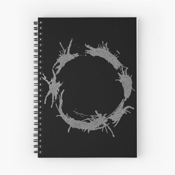 Item preview, Arrival Movie - Arrival. Alien Glyph Symbol Heptapod White on Black designed and sold by AmoebaLine.
