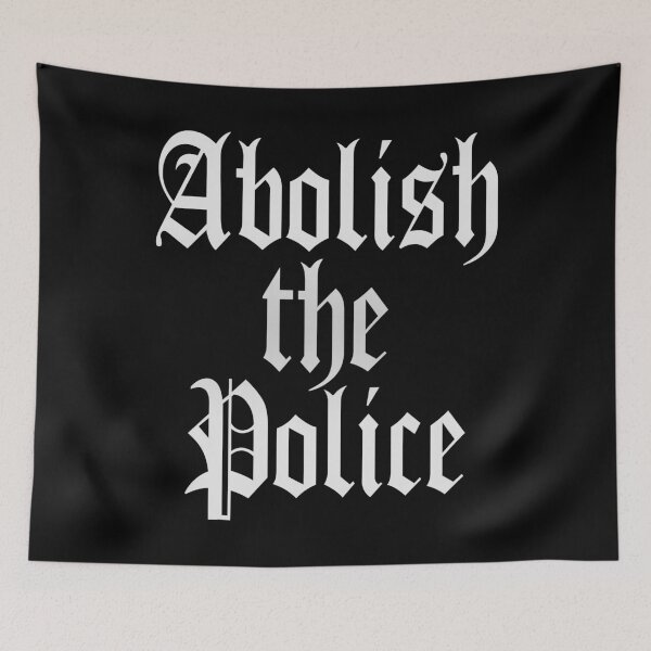 Item preview, Abolish The Police (Urban Gangsta Style • Black And White) designed and sold by SassyClassyMe.