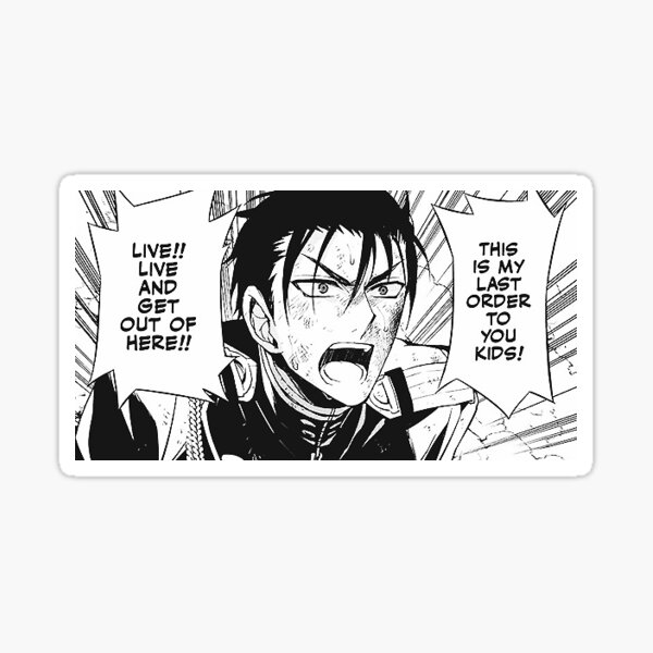 Guren Ichinose Seraph Of the End Anime Sticker for Sale by I Chris