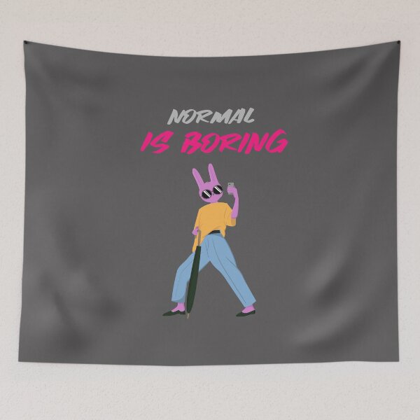 Item preview, Normail is boring designed and sold by Delicarte.