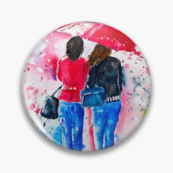 Item preview, OFF TO THE SHOPS - friends in the rain designed and sold by carriemckenzie.