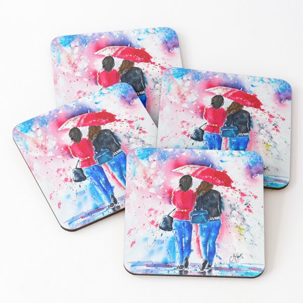 Item preview, OFF TO THE SHOPS - friends in the rain designed and sold by carriemckenzie.