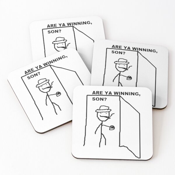 Item preview, Are ya winning son? meme designed and sold by Riku-Ortiz.