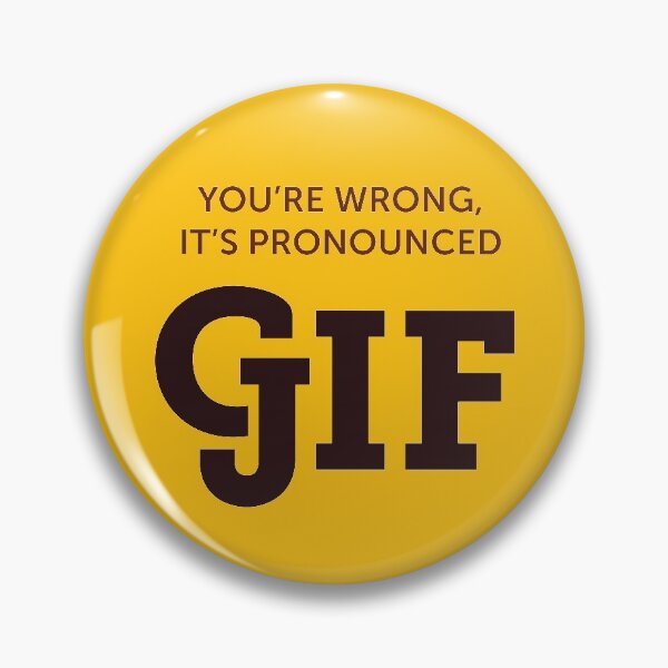 Item preview, It's Pronounced Gif  designed and sold by TheComicSlams.