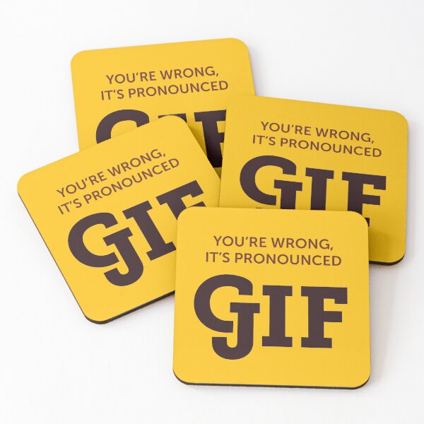 Item preview, It's Pronounced Gif  designed and sold by TheComicSlams.
