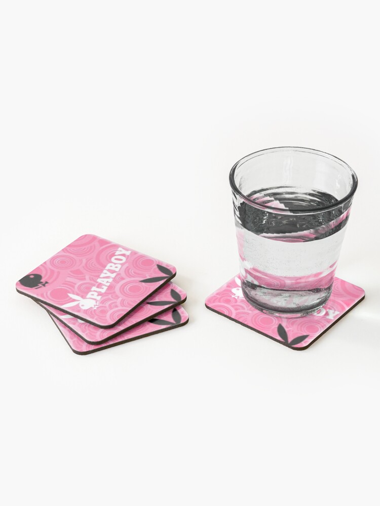 Alternate view of y2k bunny aesthetic Coasters (Set of 4)