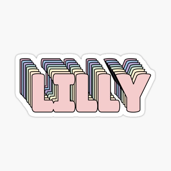 LILLY name art - glwec.in