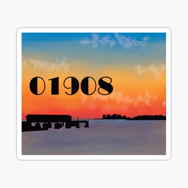 01908 The Wharf Sticker