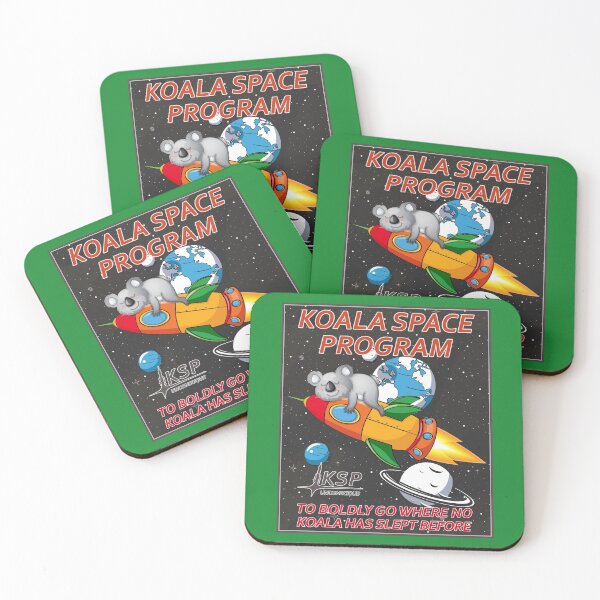 Item preview, Koala Space Program designed and sold by HappySchnapper.