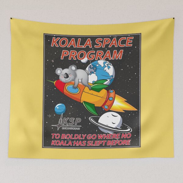 Item preview, Koala Space Program designed and sold by HappySchnapper.