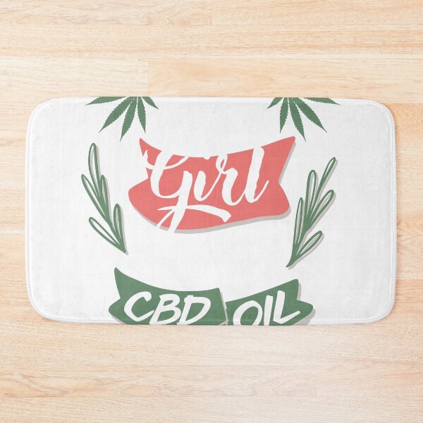 Item preview, CBD Oil Lover Gift design Just A Girl Who Loves CBD print designed and sold by Lisbob.