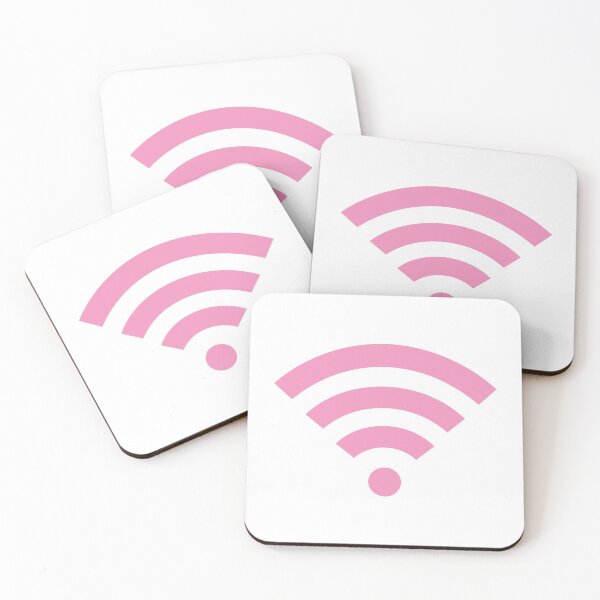 Item preview, Pink Wifi Sticker designed and sold by hacetalor.
