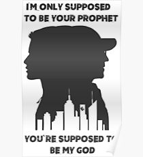 Herr Roboter Zitat - Dein Prophet, dein Gott Poster