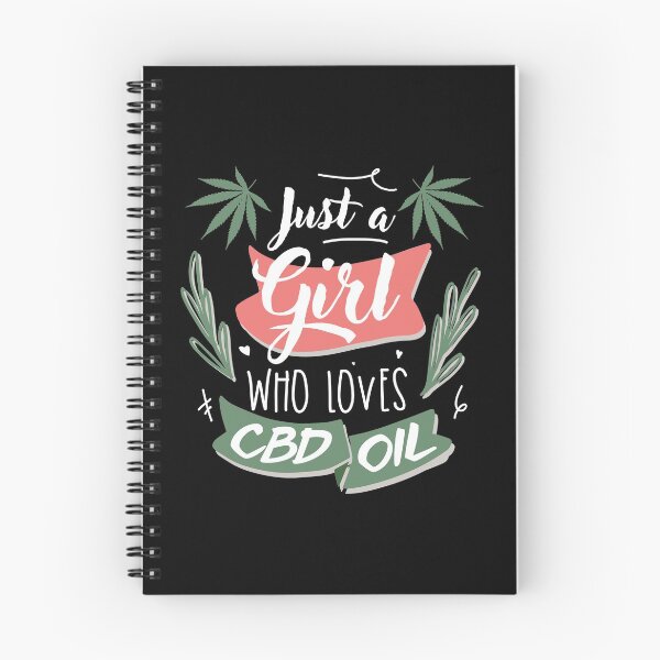Item preview, CBD Oil Lover Gift design Just A Girl Who Loves CBD print designed and sold by Lisbob.