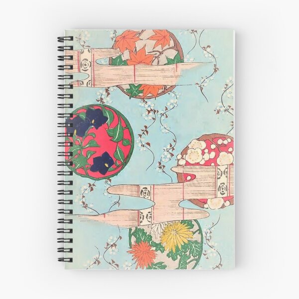 Item preview,  vintage japanese landscape print   antique pattern folk art 1800s painting restored by mysticladyart  designed and sold by mystic lady vintage art and fashion designs.