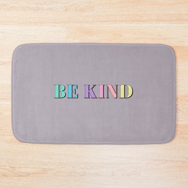 Item preview, Vintage pastel "Be Kind" typography designed and sold by asymmetrickid.