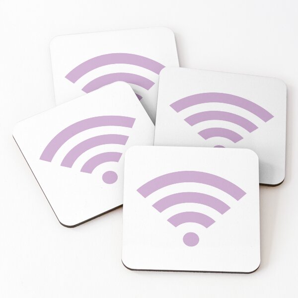 Item preview, Purple Wifi Sticker designed and sold by hacetalor.