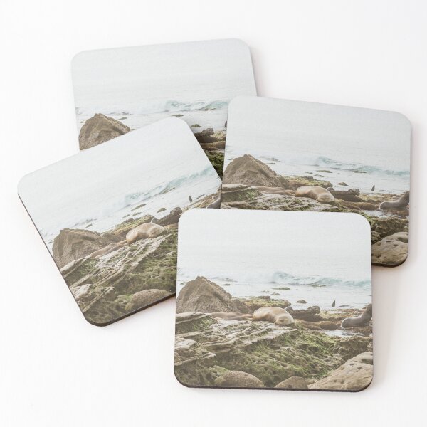 Item preview, Seal Napping in La Jolla, San Diego designed and sold by Rebecca Li.