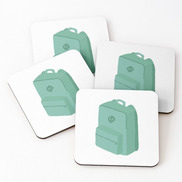 Item preview, Turquoise Backpack designed and sold by chipkazoo.