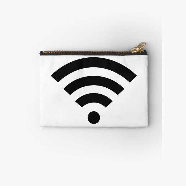 Item preview, Black Wifi Sticker designed and sold by hacetalor.