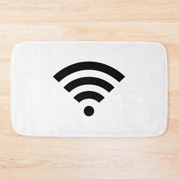 Item preview, Black Wifi Sticker designed and sold by hacetalor.
