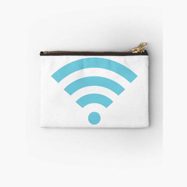 Item preview, Blue Wifi Sticker designed and sold by hacetalor.