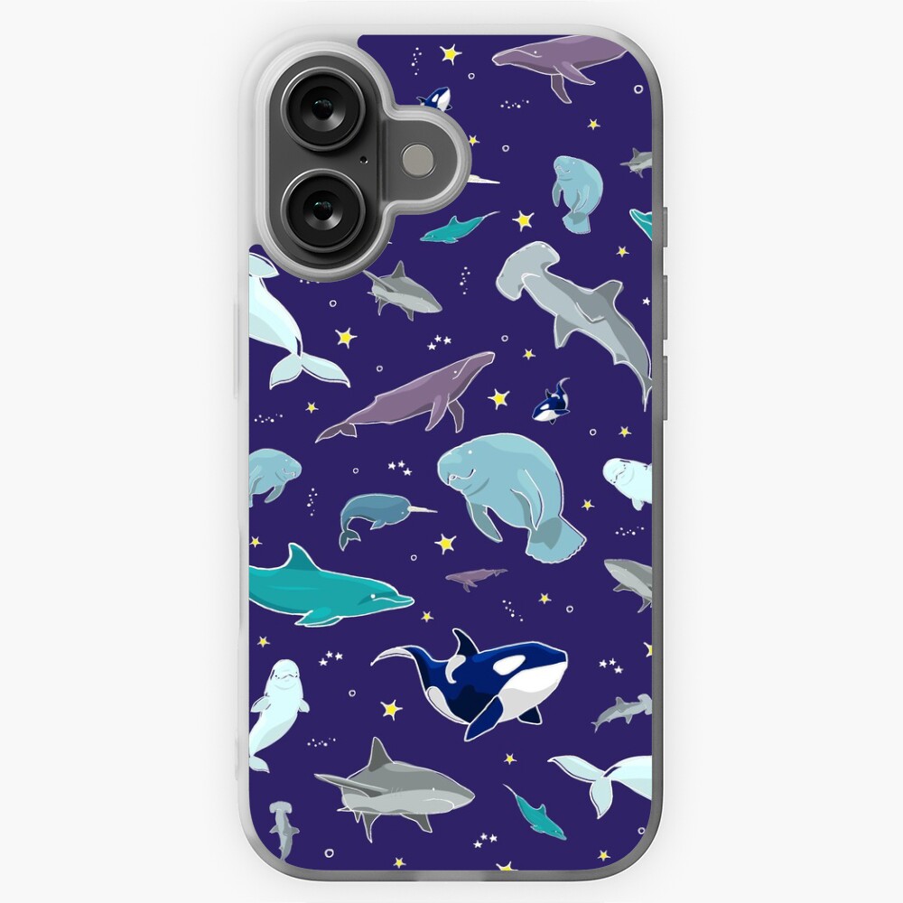 Vista previa del artículo con la obra «Funda blanda para iPhone», diseñado y vendido por Nemki.
