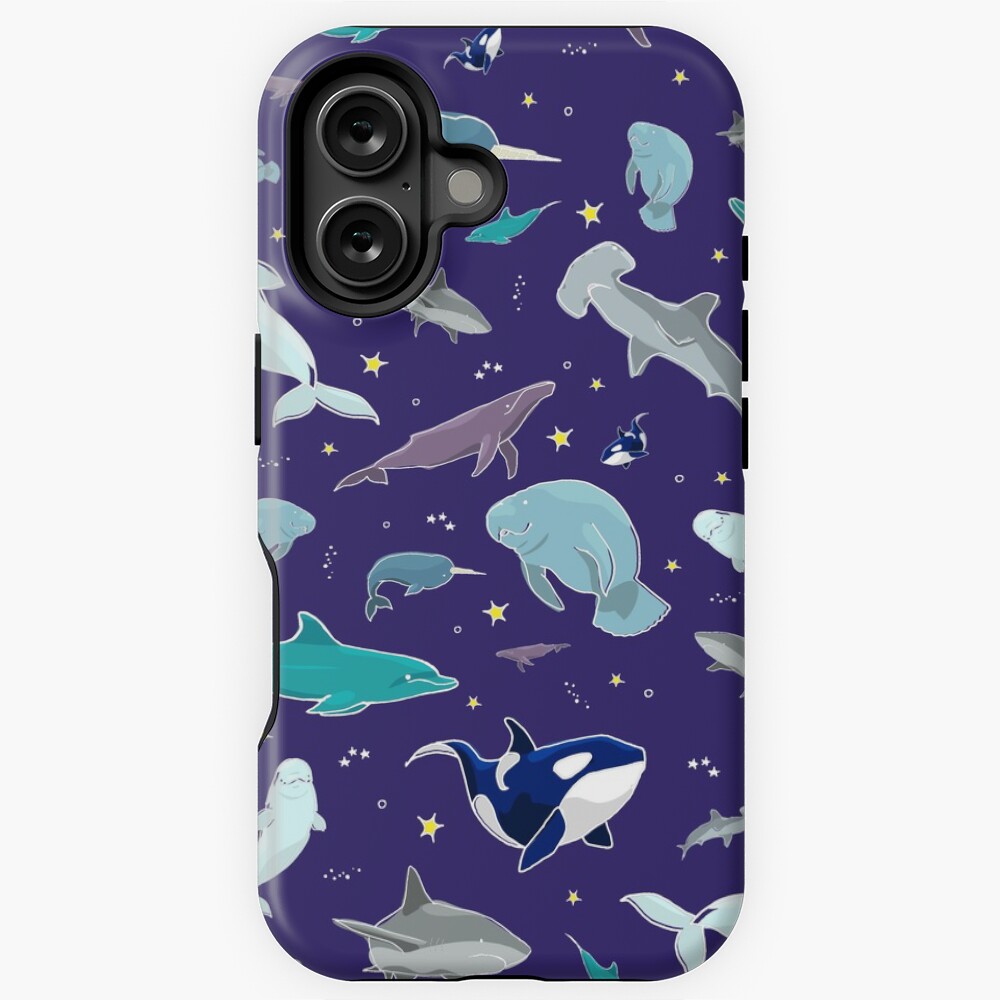 Vista previa del artículo con la obra «Funda resistente MagSafe para iPhone», diseñado y vendido por Nemki.