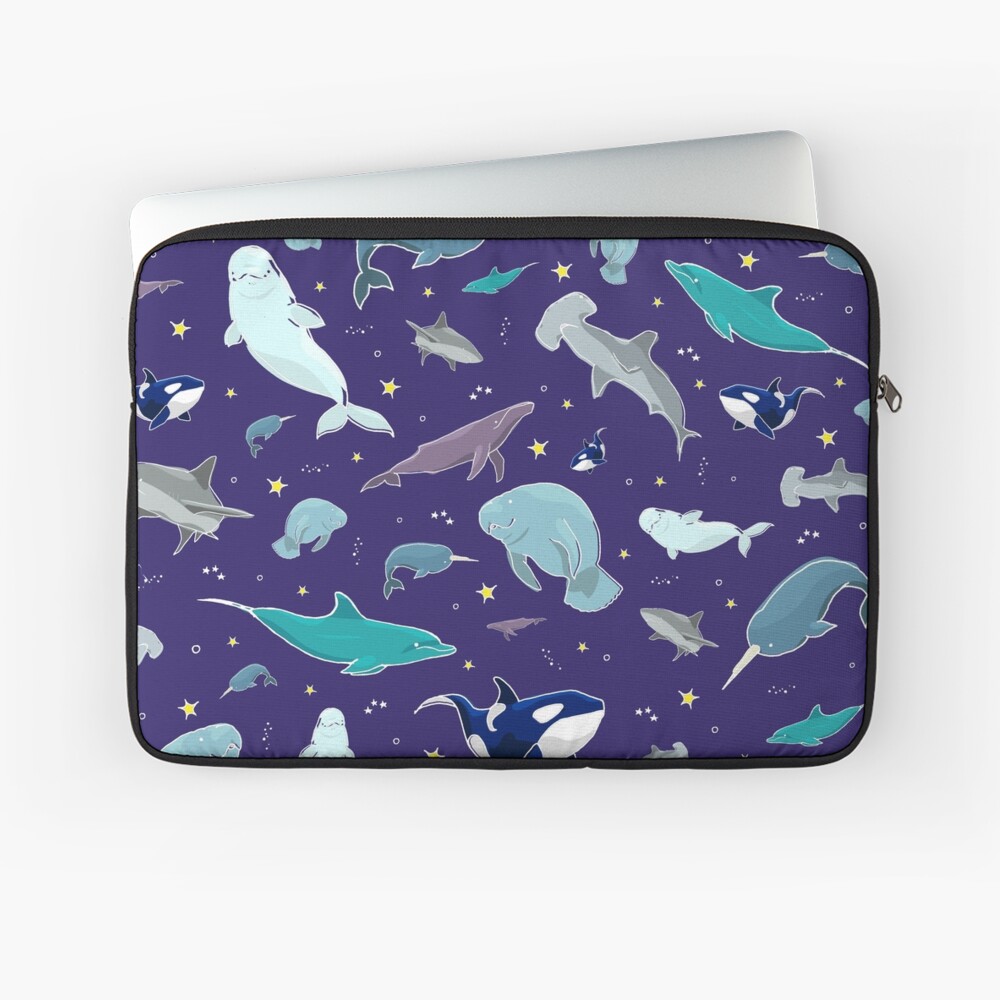 Vista previa del artículo con la obra «Funda para portátil», diseñado y vendido por Nemki.