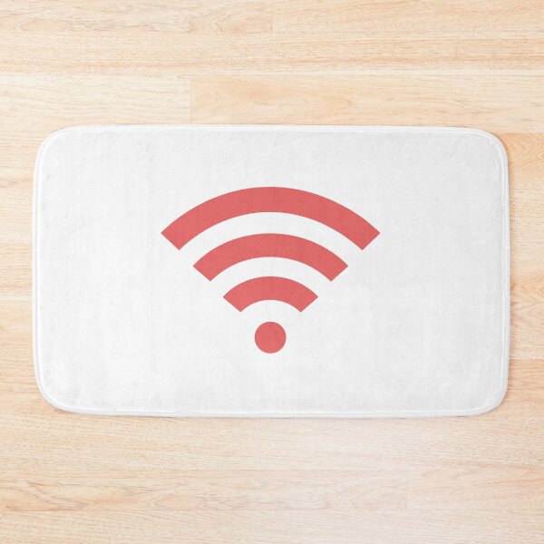 Item preview, Red Wifi Sticker designed and sold by hacetalor.