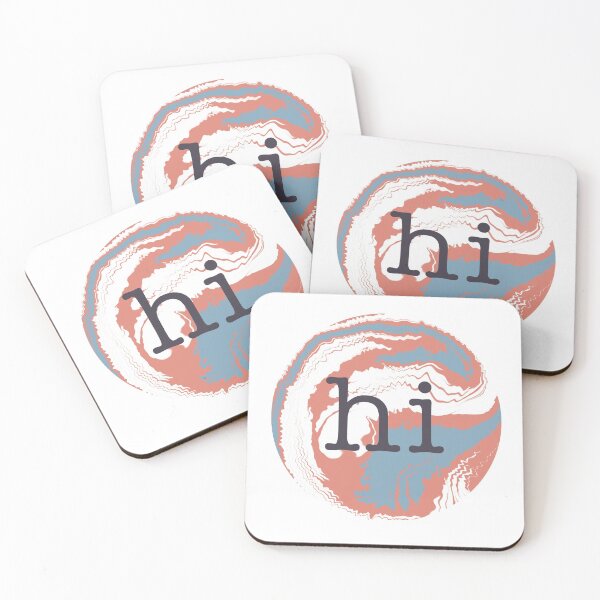 Item preview, "hi" circle designed and sold by chipkazoo.