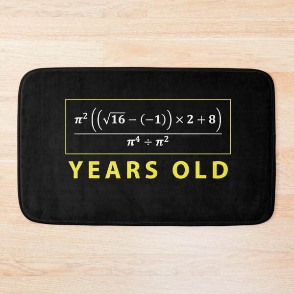 Item preview, Funny 18th Birthday Math Gift 18 Years Old Algebra Equation designed and sold by modernmerch.