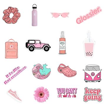 Artwork thumbnail, pink vsco by Abby Foltz