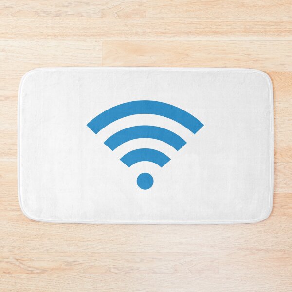 Item preview, Blue Wifi Sticker designed and sold by hacetalor.