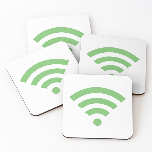 Item preview, Green Wifi Sticker designed and sold by hacetalor.
