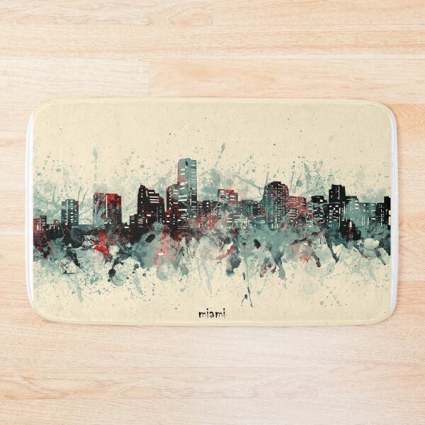 Item preview, miami skyline designed and sold by BekimART2.