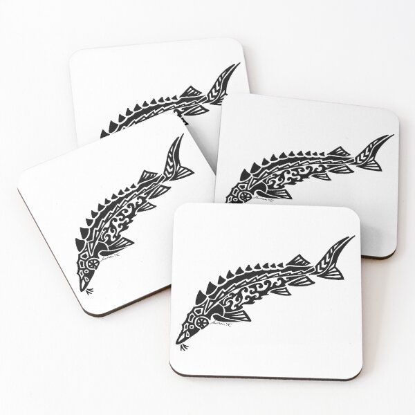 Item preview, Atlantic Sturgeon Tribal Design  designed and sold by KitayamaDesigns.