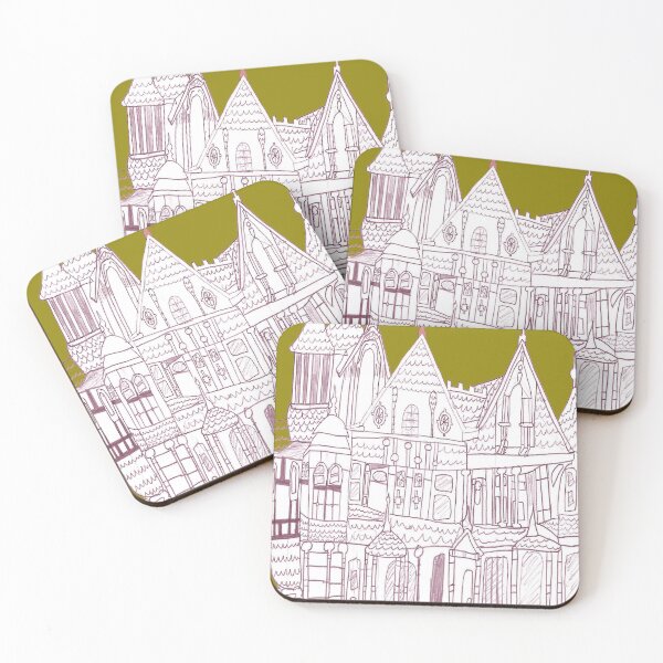 Item preview, Drawing of the Winchester Mystery House designed and sold by StellaLunaFilms.