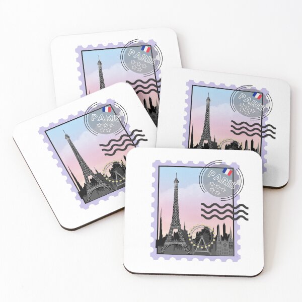 Item preview, Paris Postage Stamp designed and sold by Laura Montalvo.