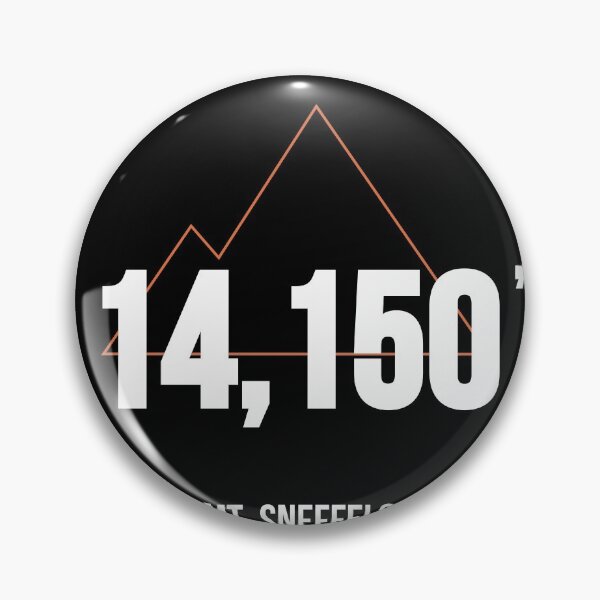 Item preview, Mt. Sneffels - Orange Lines designed and sold by High Peaks Collective.