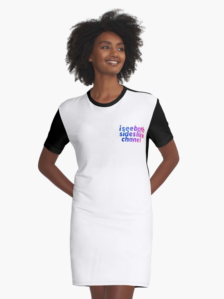 Frank Ocean Chanel bisexual flag Graphic T-Shirt Dress for Sale by  munizart