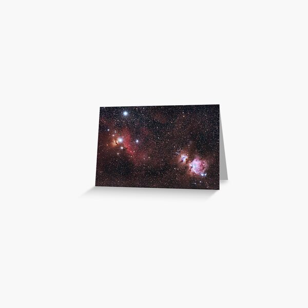 Orion Nebulas Greeting Card