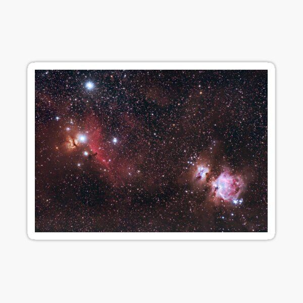Orion Nebulas Sticker