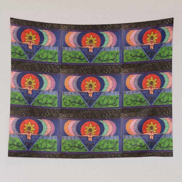 Item preview, Sunflower Goddess designed and sold by -GalacticArt-.