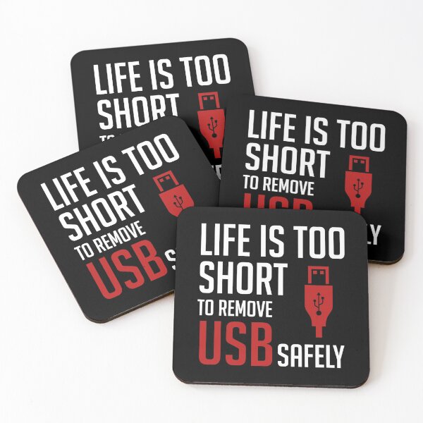 Item preview, Life Is Too Short To Remove USB Safely designed and sold by ayhanengin.