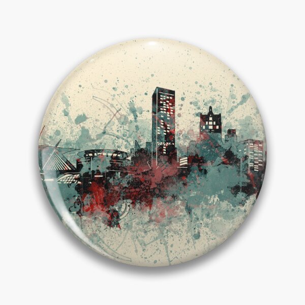 Item preview, milwaukee skyline designed and sold by BekimART2.