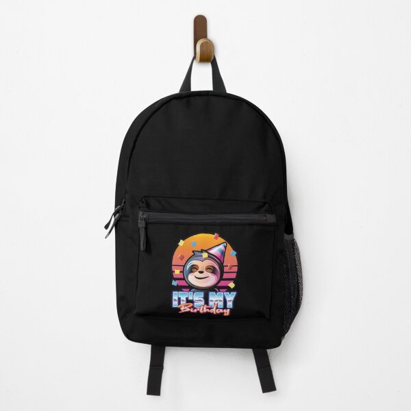 Item preview, Its my birthday cute sloth retro boys girls party celebration designed and sold by pablomendoza.