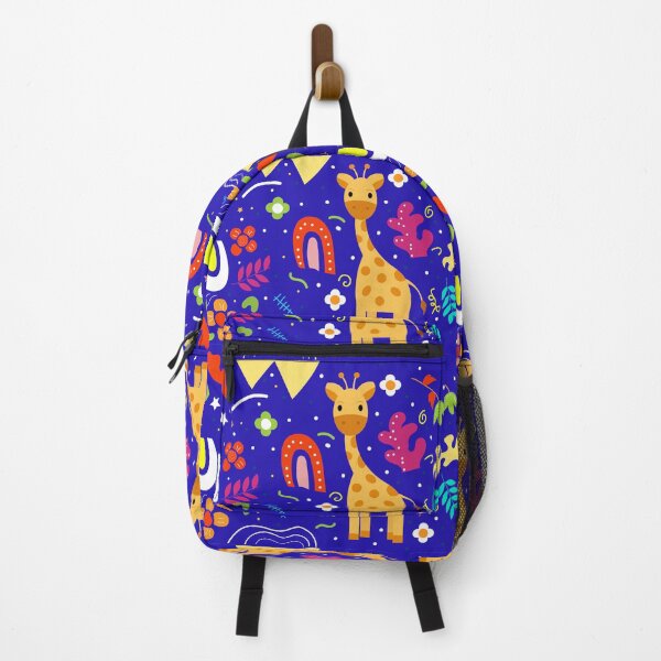 Item preview, Cute Kids Giraffe Fantasy Floral World Pattern designed and sold by designsnmore.
