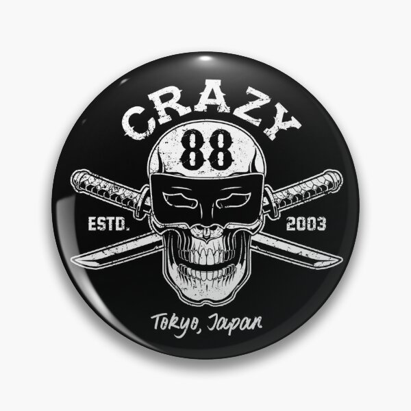 Item preview, Crazy 88 (For Dark Shirts) designed and sold by Lost In Shirts.