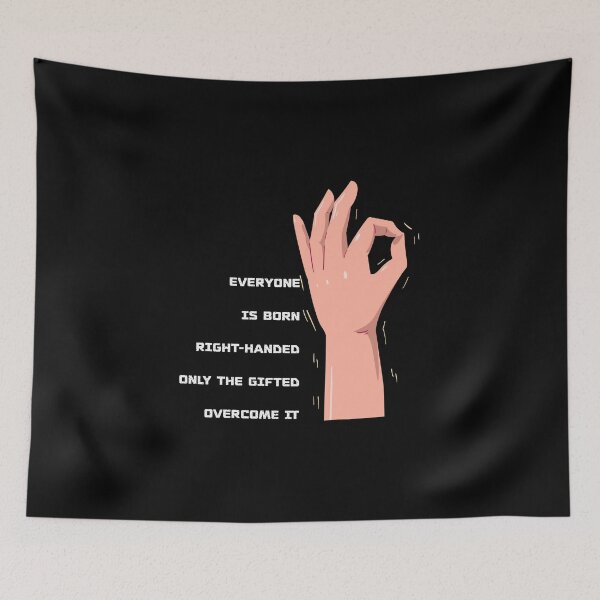 Item preview, Left Handed Funny Saying designed and sold by artworkbyrihen.